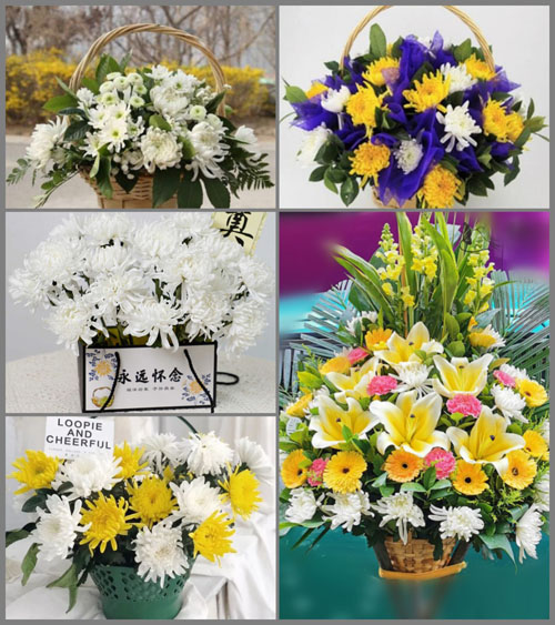 海南海口市龙华区城西镇薛村村白事提篮配送